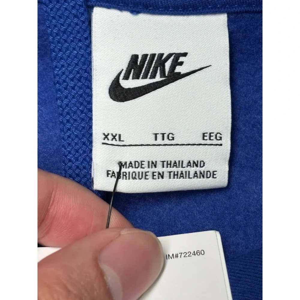 NWT Nike Texas‎ Rangers 2023 World Series Champions Hoodie Blue Mens  XXL